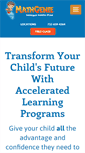 Mobile Screenshot of mathgenie.com